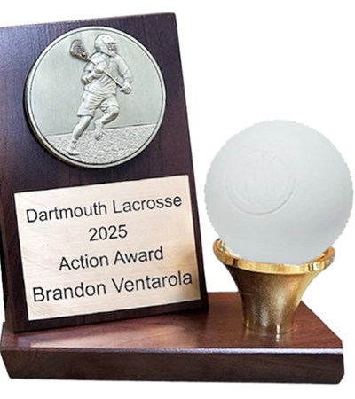 BA46-P Ball Holder Award with Premium Medallion